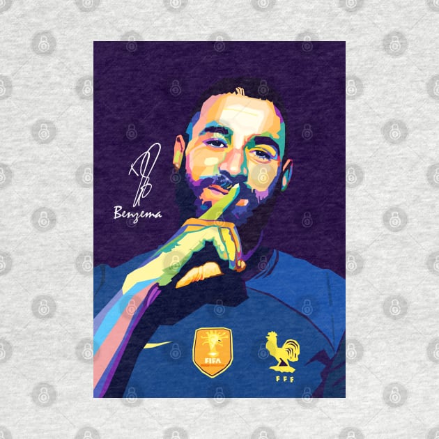 Benzema Wpap Art by Pure Touch